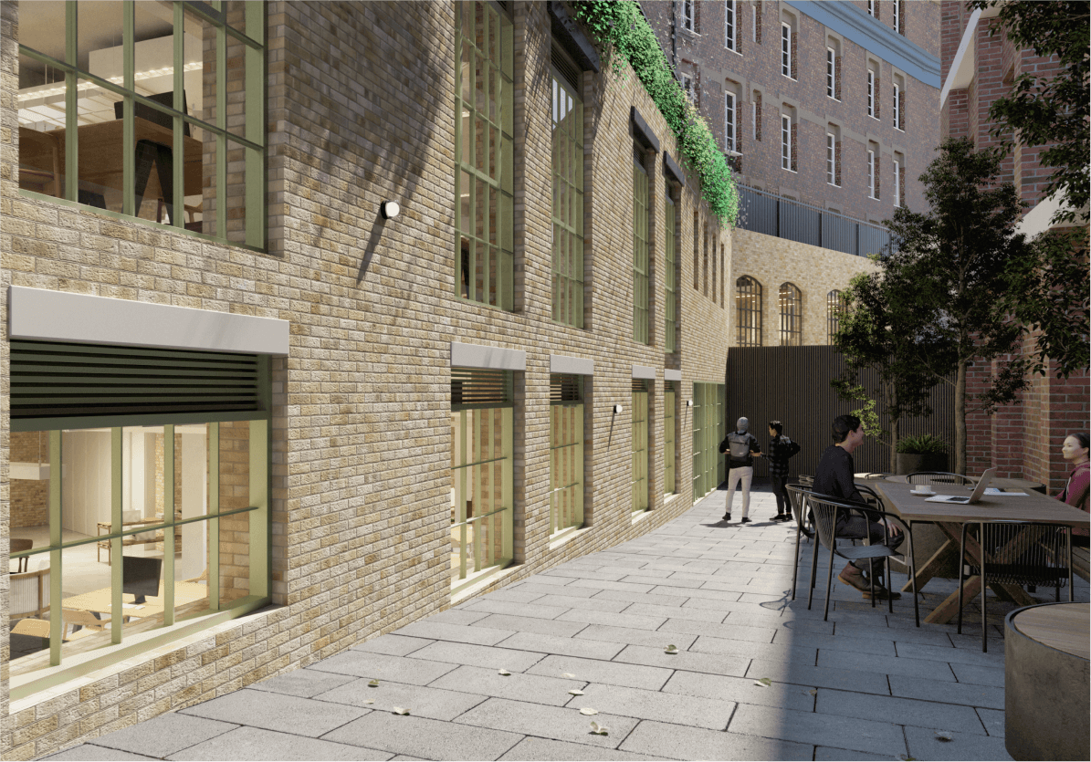 22 VINE HILL 23,000 sq ft selfcontained workspace with private courtyard. Available Q4 2023